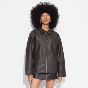 Wild Fable Black Bomber Jacket